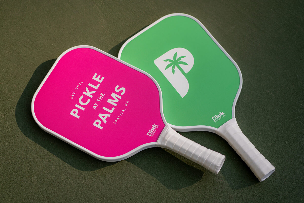 branding - pickle at the palms