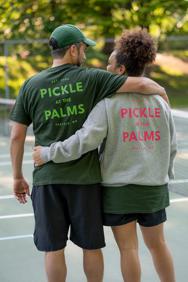 branding - pickle at the palms