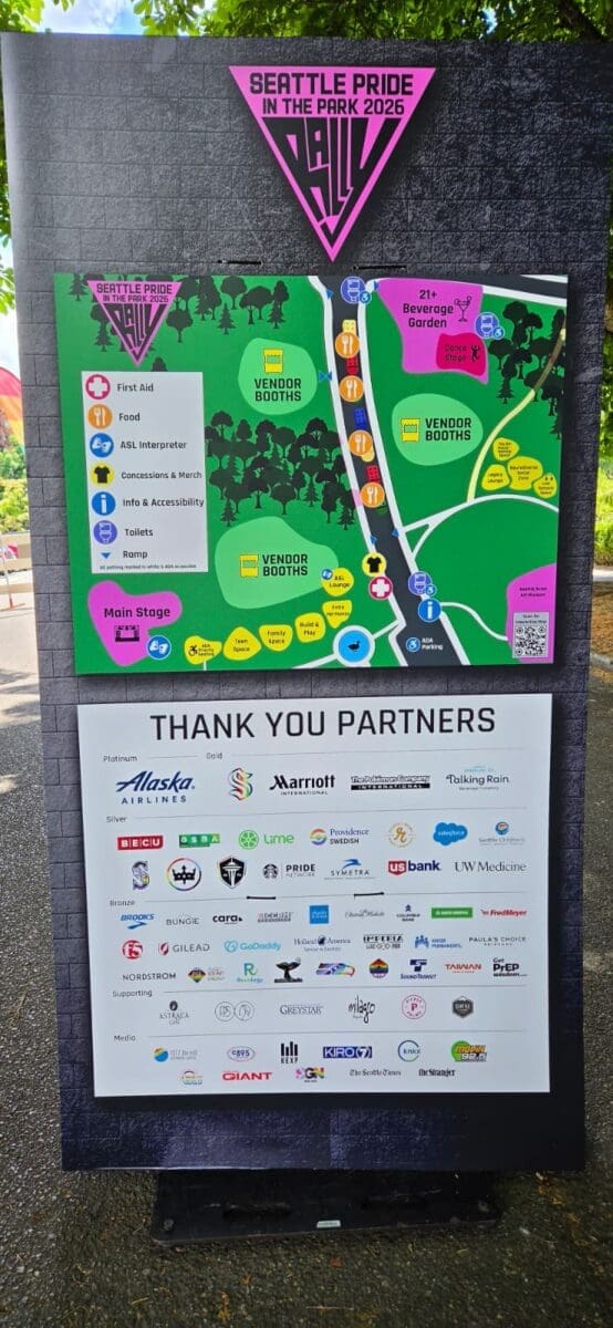 day of event sign