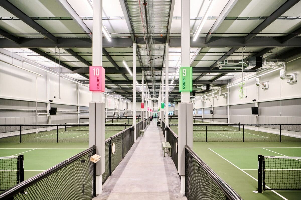 Courts before opening lowres