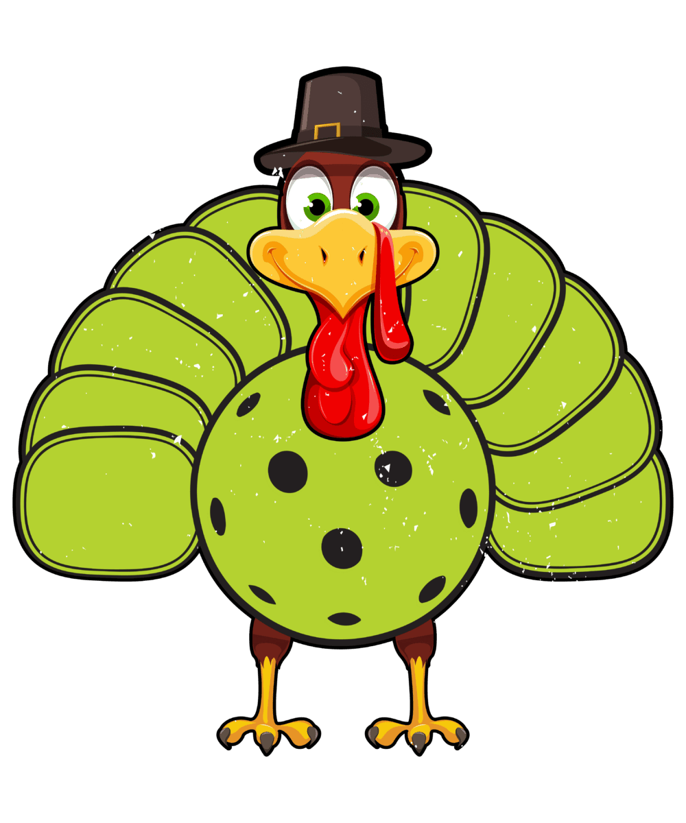 Thanksgiving Turkey Pickleball Pickle Ball Men Women Kids-01